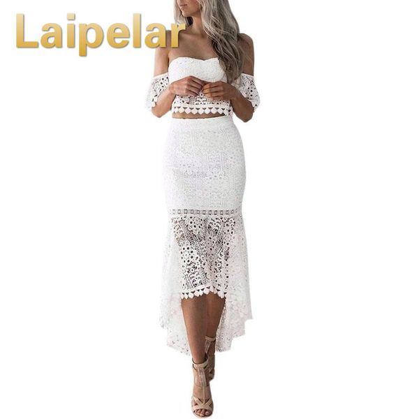 2pcs women set suit summer off shoulder lace bohemian pencil hip-wrapped skirt female ladies elegant party vacation dress, Gray
2pcs women set suit summer off shoulder lace bohemian pencil hip-wrapped skirt female ladies elegant party vacation dress, Gray