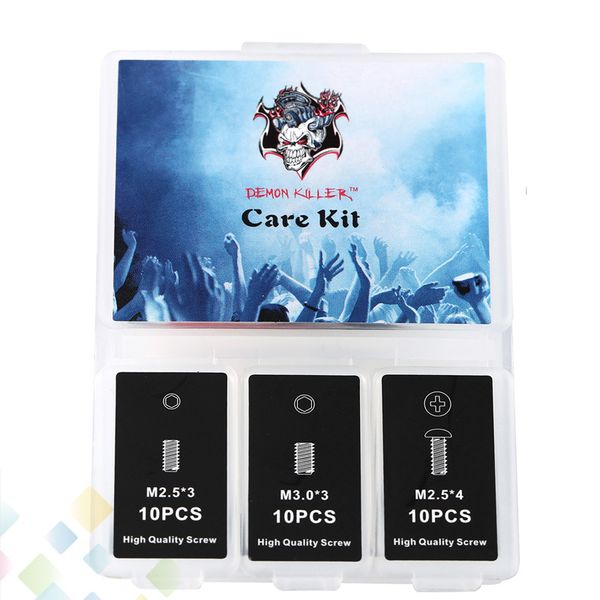 Demon killer Care Kit Fit DIY Rebuild RDA RBA RDTA Atomizers Tank Hex Socket Set Screw Round Head Cross Screws DHL Free
Demon killer Care Kit Fit DIY Rebuild RDA RBA RDTA Atomizers Tank Hex Socket Set Screw Round Head Cross Screws DHL Free