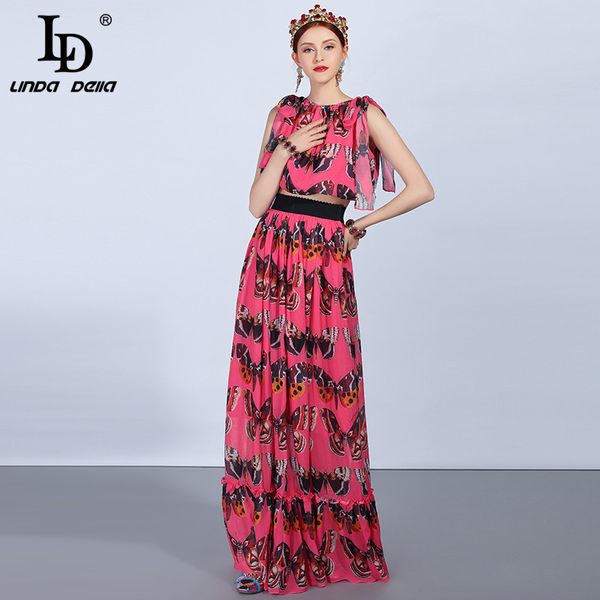 ld linda della skirt suit sets women's butterfly printed chiffon and elastic waist elegant maxi skirt suit 2 two-pieces set, Gray
ld linda della skirt suit sets women's butterfly printed chiffon and elastic waist elegant maxi skirt suit 2 two-pieces set, Gray