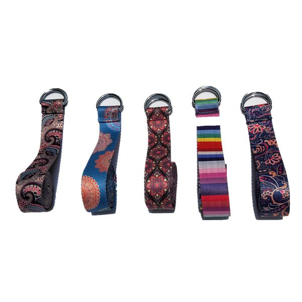 new multi style women yoga stretch strap d-ring belt fitness exercise gym rope figure waist leg resistance fitness bands cotton
new multi style women yoga stretch strap d-ring belt fitness exercise gym rope figure waist leg resistance fitness bands cotton