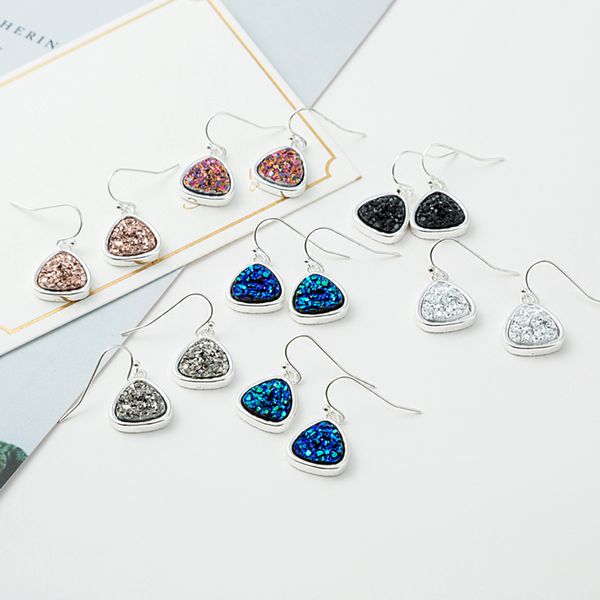 1 pair women ethnic simple geometry earring girl alloy ear rings vintage heart shape crystal drop ear studs, Silver
1 pair women ethnic simple geometry earring girl alloy ear rings vintage heart shape crystal drop ear studs, Silver