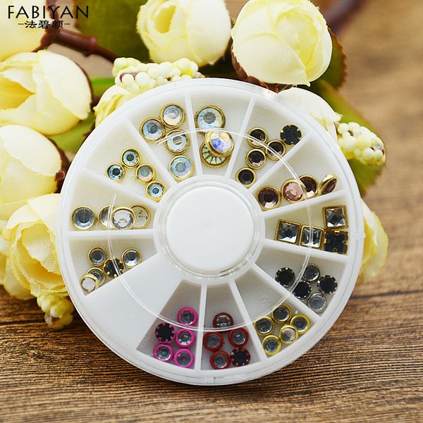 round 3d tips nail art wheel metal alloy edge ab rhinestone glitter beauty crystal charm manicure jewelry decoration tools decal, Silver;gold
round 3d tips nail art wheel metal alloy edge ab rhinestone glitter beauty crystal charm manicure jewelry decoration tools decal, Silver;gold