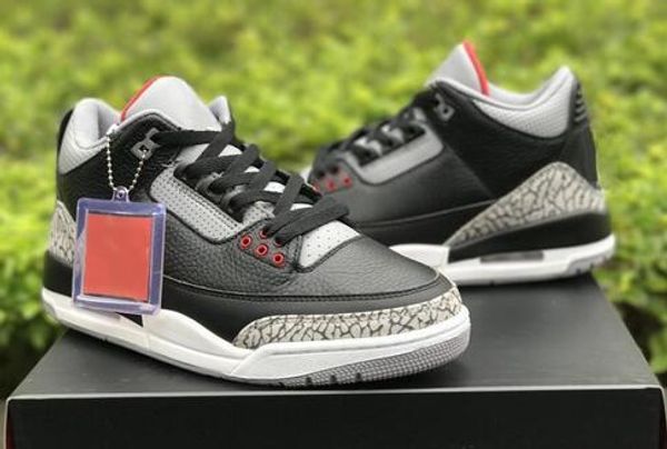 New OG Black Cement 3 3S Grey Air Mens Basketball Shoes 854262 Sneakers Women Sports Trainers Top Quality Size EUR36-47
New OG Black Cement 3 3S Grey Air Mens Basketball Shoes 854262 Sneakers Women Sports Trainers Top Quality Size EUR36-47