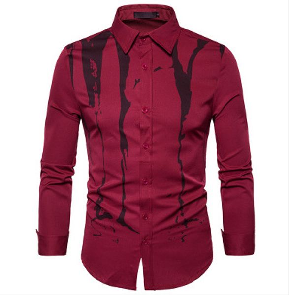 fashion men shirt long sleeve 3d splash ink print mens shirts casual plus size dress man shirt camiseta masculina, White;black
fashion men shirt long sleeve 3d splash ink print mens shirts casual plus size dress man shirt camiseta masculina, White;black