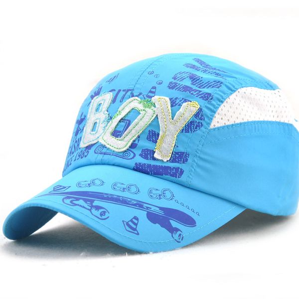 children sun shade hats child summer party street mesh fast drying boy baseball cap kids hiphop caps cotton hat 5 colors, Blue;gray
children sun shade hats child summer party street mesh fast drying boy baseball cap kids hiphop caps cotton hat 5 colors, Blue;gray