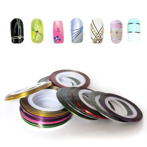 yinikiz nail art striping tape line stickers manicure accessories diy design colorful gel polish decorations tips, Black
yinikiz nail art striping tape line stickers manicure accessories diy design colorful gel polish decorations tips, Black