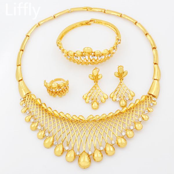 new fashion creative design 24 gold jewelry crystal necklace ring bracelet anniversary commemorate gift accessories jewelry sets, Silver
new fashion creative design 24 gold jewelry crystal necklace ring bracelet anniversary commemorate gift accessories jewelry sets, Silver