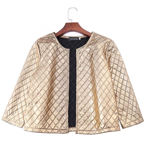 new spring style autumn women sequins jackets stylish solid coat fashion short slim outwear round neck gold silver color, Black;brown
new spring style autumn women sequins jackets stylish solid coat fashion short slim outwear round neck gold silver color, Black;brown