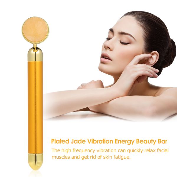 plated jade vibration energy bar facial roller massager anti-aging face eye wrinkle eraser roller stick natural round massager
plated jade vibration energy bar facial roller massager anti-aging face eye wrinkle eraser roller stick natural round massager
