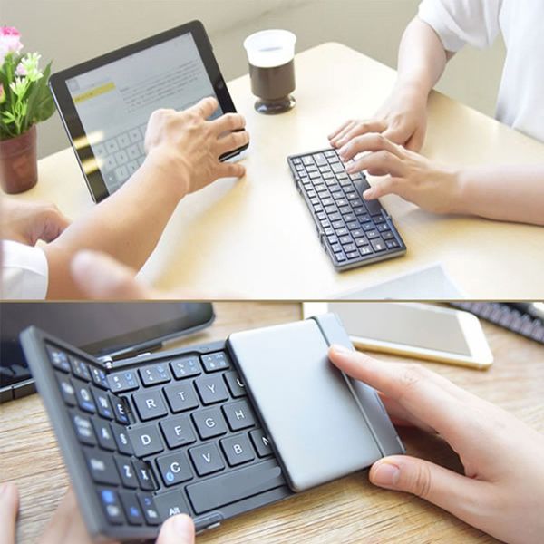 foldable bluetooth keyboard aluminum wireless keyboard with portable pocket size for ipad iphone samsung tablets smartphones
foldable bluetooth keyboard aluminum wireless keyboard with portable pocket size for ipad iphone samsung tablets smartphones
