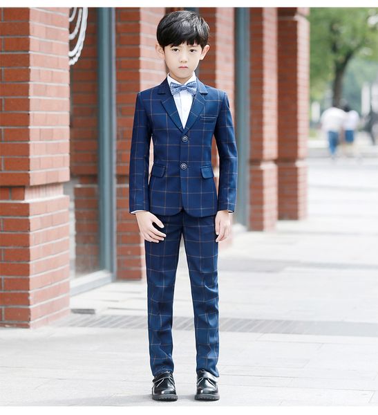 new design formal party suits colour navy damier check fabric two buttons hansdome warm boys tuxedos stage show costumes, Black
new design formal party suits colour navy damier check fabric two buttons hansdome warm boys tuxedos stage show costumes, Black