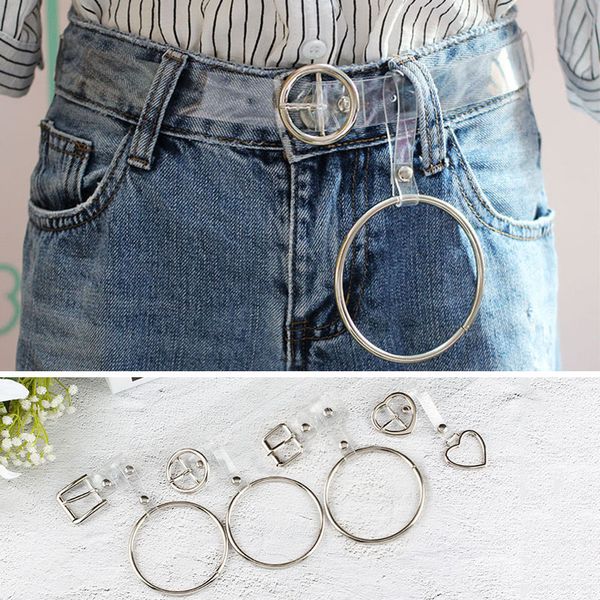 2018 trendy transparent pvc belts for women heart circle triangle silver round buckle belt female girls leisure jeans waist belt, Black;brown
2018 trendy transparent pvc belts for women heart circle triangle silver round buckle belt female girls leisure jeans waist belt, Black;brown