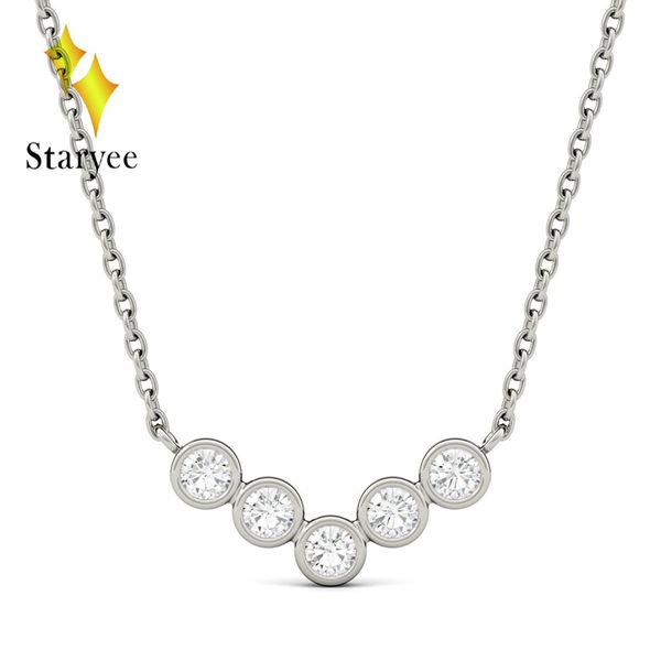 genuine 14k 585 white gold pendant gh color round briliant lab grown moissanite diamond pendant necklace for women fine jewelry, Silver
genuine 14k 585 white gold pendant gh color round briliant lab grown moissanite diamond pendant necklace for women fine jewelry, Silver