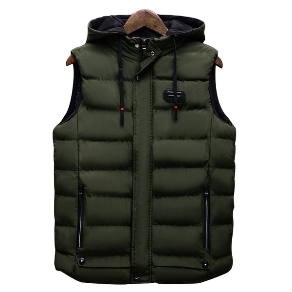 2021 outwear men warm vest casual bolubao male winter autumn fashion brand solid jackets men's sleeveless waistcoat cbgrh, Black
2021 outwear men warm vest casual bolubao male winter autumn fashion brand solid jackets men's sleeveless waistcoat cbgrh, Black