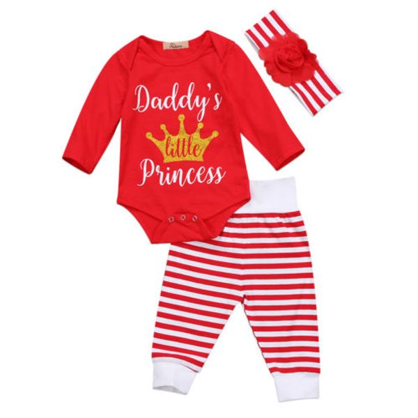 0-24m newborn infant kid baby girls casual red cotton long sleeve o-neck romper long striped pants 3pcs set outfits clothes, White
0-24m newborn infant kid baby girls casual red cotton long sleeve o-neck romper long striped pants 3pcs set outfits clothes, White