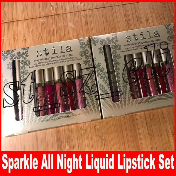 new makeup stila stay all day sparkle all night liquid lipstick holiday lip gloss set kit 6pc set
new makeup stila stay all day sparkle all night liquid lipstick holiday lip gloss set kit 6pc set
