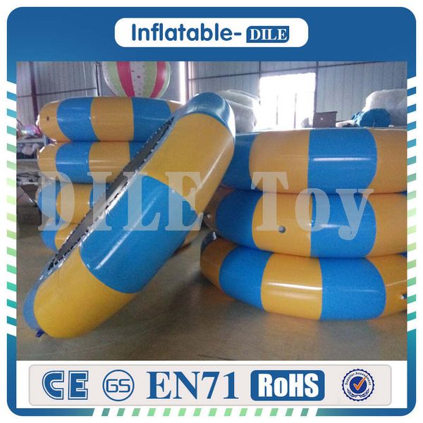 Inflatable Water Trampoline Series Splash Padded Water Bouncer Inflatable Jump Water Trampoline Bounce Swim Platform For Sports