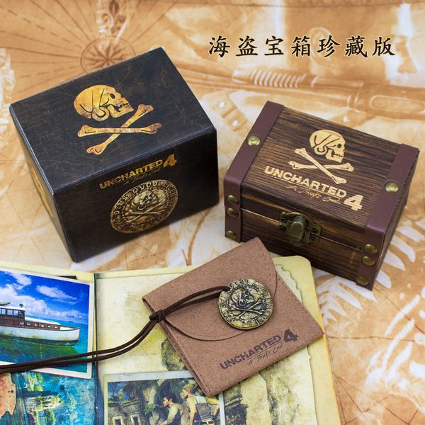 ps4 uncharted 4 a thief's end pirate gold coin necklace nathan drake last adventure skull coin collect edition, Silver
ps4 uncharted 4 a thief's end pirate gold coin necklace nathan drake last adventure skull coin collect edition, Silver