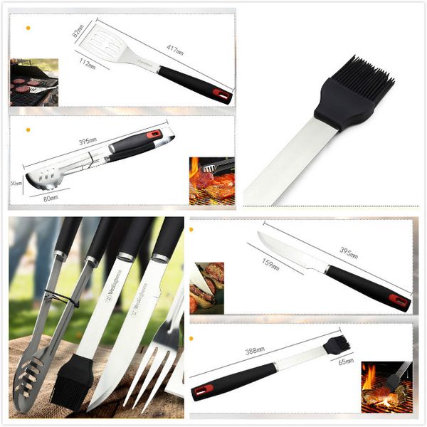 outdoor barbecue 5pcs sets of suits grilled bbq stainless steel tool set barbecue tools fork knife multifunctional camping equipment
outdoor barbecue 5pcs sets of suits grilled bbq stainless steel tool set barbecue tools fork knife multifunctional camping equipment