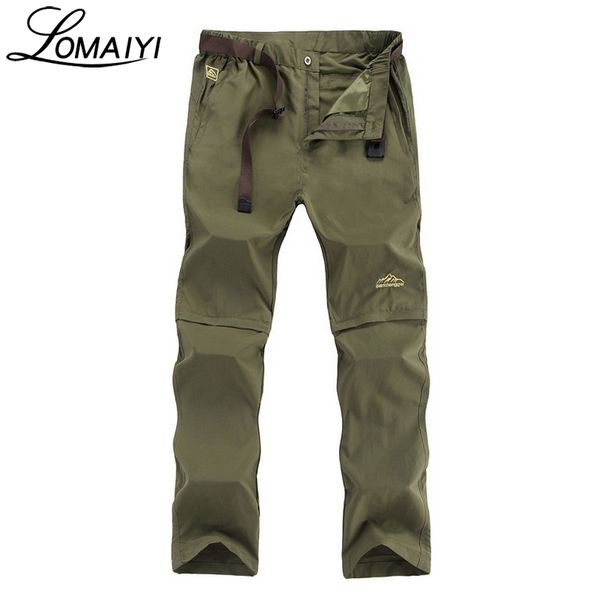 lomaiyi plus size -6xl removable men's summer cargo pants men breathable quick dry trousers male khaki casual pants,am209, Black
lomaiyi plus size -6xl removable men's summer cargo pants men breathable quick dry trousers male khaki casual pants,am209, Black