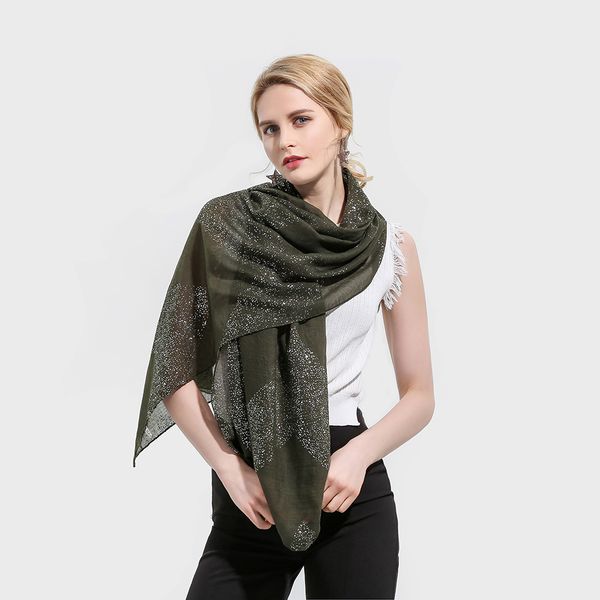 winfox 2018 new fashion army green grey color chevron foil sliver glitter scarves hijab head scarfs bufanda for ladies, Blue;gray
winfox 2018 new fashion army green grey color chevron foil sliver glitter scarves hijab head scarfs bufanda for ladies, Blue;gray