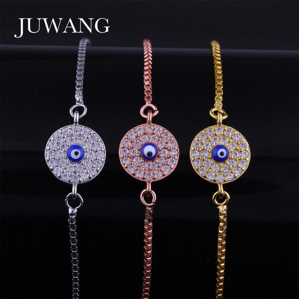 juwang turkish blue round evil eye cz bracelets & bangles for woman girl fashion jewelry adjustable chain bracelets jewelry gif, Black
juwang turkish blue round evil eye cz bracelets & bangles for woman girl fashion jewelry adjustable chain bracelets jewelry gif, Black