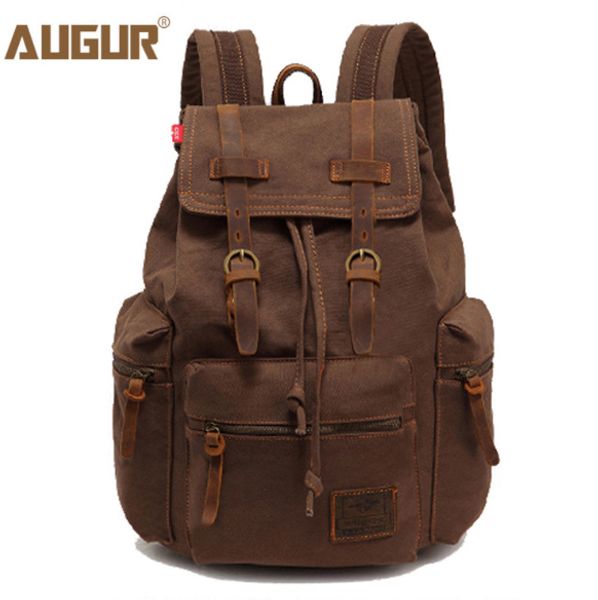 2017 augur new fashion men's vintage canvas backpack for teenage girls school bag women's travel large capacity backpacks bags
2017 augur new fashion men's vintage canvas backpack for teenage girls school bag women's travel large capacity backpacks bags