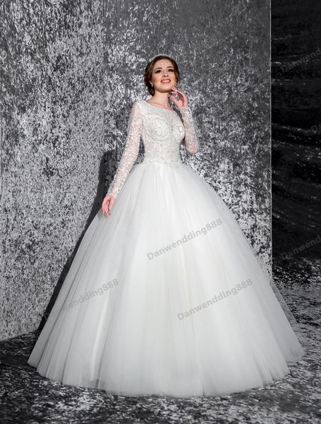 noble ivory lace/tulle scoop sleeves ball gown wedding dresses bridal pageant dresses wedding attire dresses custom size 2-16 zw612220, White
noble ivory lace/tulle scoop sleeves ball gown wedding dresses bridal pageant dresses wedding attire dresses custom size 2-16 zw612220, White