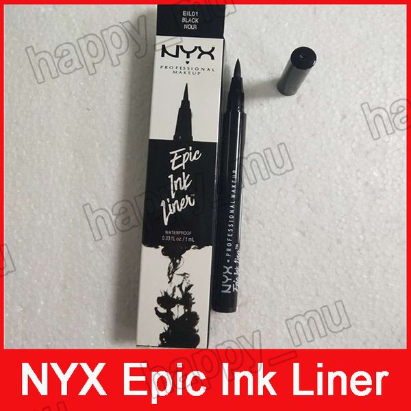 

2018 nyx eyeliner makeup pencil waterproof black eyeliner pen no blooming preci ion liquid eye liner