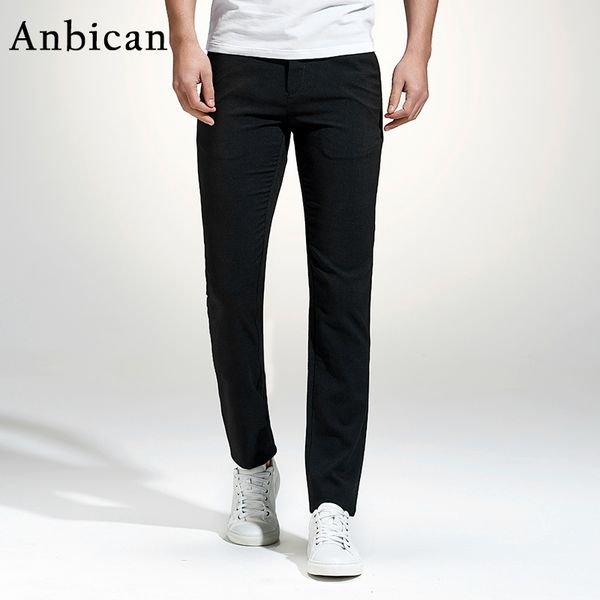 anbican 2017 fashion black casual pants men spring and summer straight pockets chino pants full length slim fit mens dress
anbican 2017 fashion black casual pants men spring and summer straight pockets chino pants full length slim fit mens dress