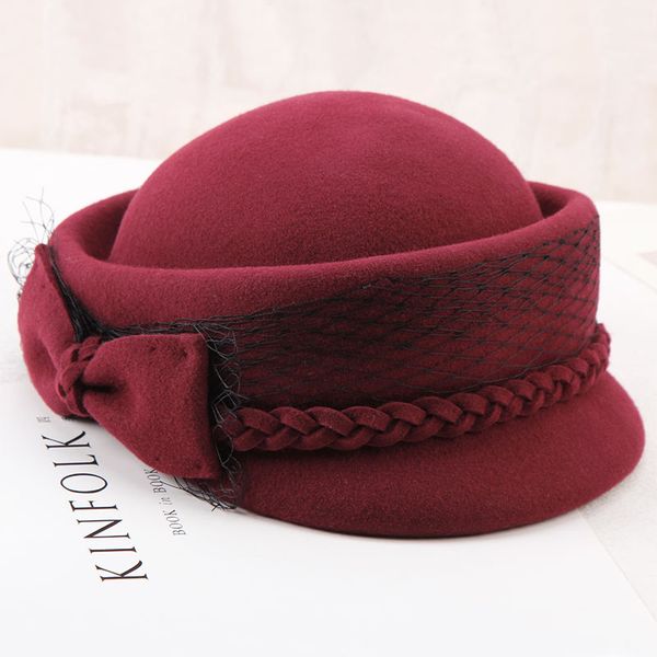 lady 100% wool hat female woolen fedoras cap girls winter fedoras woolen hat elegant fashion bow tie cap b-8917, Blue;gray
lady 100% wool hat female woolen fedoras cap girls winter fedoras woolen hat elegant fashion bow tie cap b-8917, Blue;gray