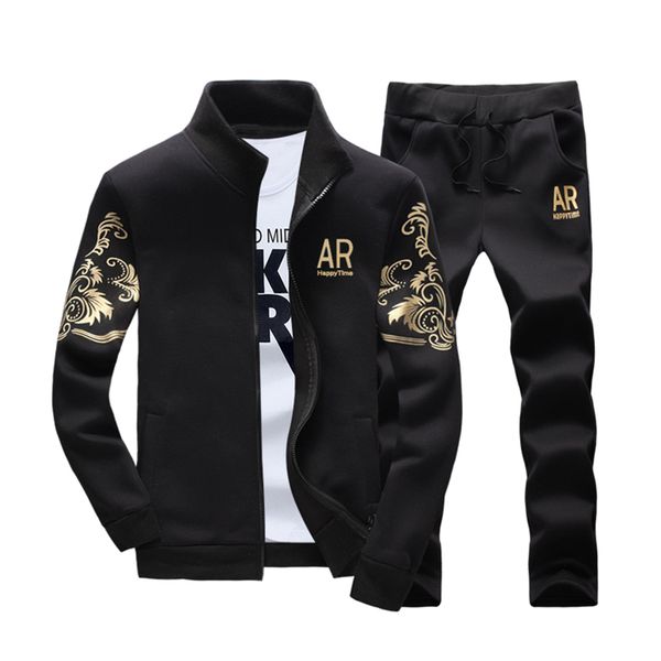 2 pcs/set mens sweatshirt + pants zipper cardigans prints stand collar casual tracksuits plus size 4x 4x overcoat jackets y1717, Gray
2 pcs/set mens sweatshirt + pants zipper cardigans prints stand collar casual tracksuits plus size 4x 4x overcoat jackets y1717, Gray