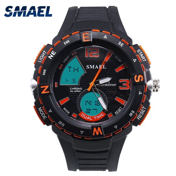 smael fashion led digital men watches 50m waterproof clock cool sport watch s wristwatch for man, Slivery;brown
smael fashion led digital men watches 50m waterproof clock cool sport watch s wristwatch for man, Slivery;brown