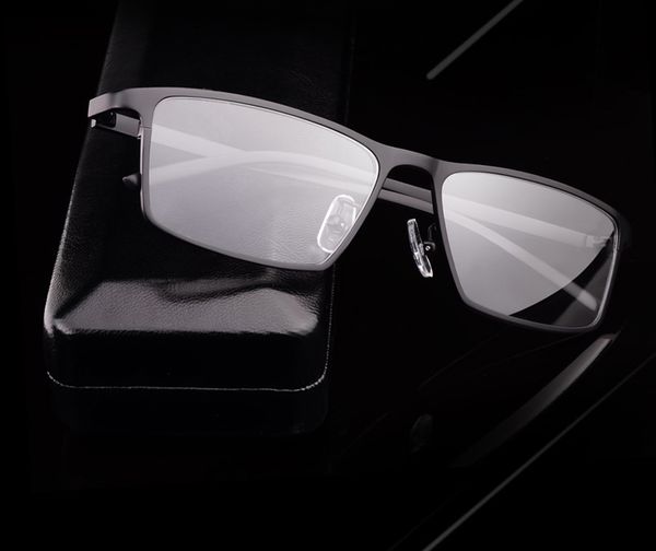 new fashionable pure titanium eye glasses full frame myopia frame business men's glasses frame p8184, Black
new fashionable pure titanium eye glasses full frame myopia frame business men's glasses frame p8184, Black