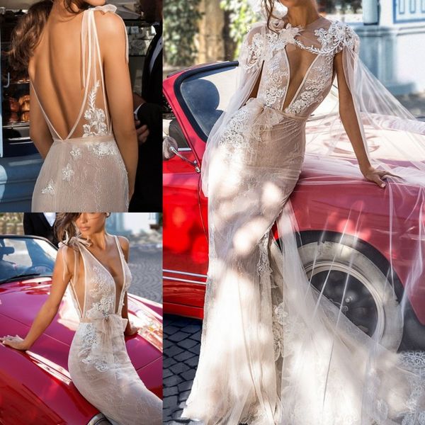 desinger mermaid wedding dresses with wrap 2018 elihav sasson backless bridal gowns full lace appliqued vestido de noiva, White
desinger mermaid wedding dresses with wrap 2018 elihav sasson backless bridal gowns full lace appliqued vestido de noiva, White
