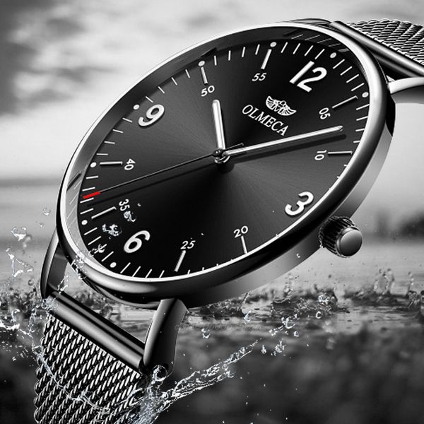 waterproof mens watches ultra thin date clock male steel strap casual quartz watch men sports wrist watch black, Slivery;brown
waterproof mens watches ultra thin date clock male steel strap casual quartz watch men sports wrist watch black, Slivery;brown