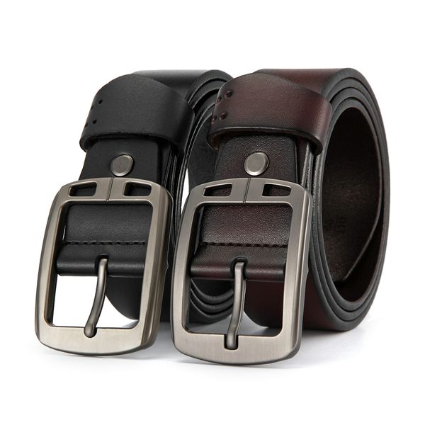 luxury cowskin belt replacement men genuine leather black belt for pants suits solid vintage pin buckle metal wide men gift, Black;brown
luxury cowskin belt replacement men genuine leather black belt for pants suits solid vintage pin buckle metal wide men gift, Black;brown