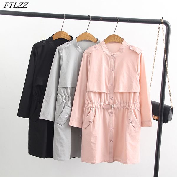ftlzz plus size 4xl windbreaker coat spring autumn women casual long trench outerwear female with belt pockets loose trench coat, Tan;black
ftlzz plus size 4xl windbreaker coat spring autumn women casual long trench outerwear female with belt pockets loose trench coat, Tan;black
