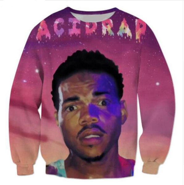 wholesale-fashion womens/mens chance the rapper coloring book album sublimation funny 3d print casual sweatshirt qq022, Black
wholesale-fashion womens/mens chance the rapper coloring book album sublimation funny 3d print casual sweatshirt qq022, Black