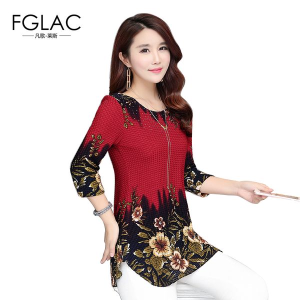 fglac women blouses shirt fashion casual loose printed chiffon blouses 2017 summer plus size women, White
fglac women blouses shirt fashion casual loose printed chiffon blouses 2017 summer plus size women, White