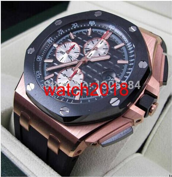 Luxury Watch ROSE GOLD 0FFSHORE ROO CHRONOGRAPH 26401R0 44mm NEW Quartz Mens Watch Men's Wrist Watches
Luxury Watch ROSE GOLD 0FFSHORE ROO CHRONOGRAPH 26401R0 44mm NEW Quartz Mens Watch Men's Wrist Watches