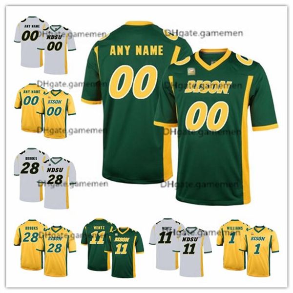custom north dakota state bison 11 carson wentz 3 tre dempsey mens women youth 18 adam cofield gold college football stitched jersey, Black;red
custom north dakota state bison 11 carson wentz 3 tre dempsey mens women youth 18 adam cofield gold college football stitched jersey, Black;red