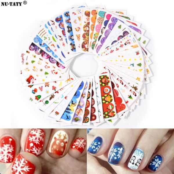 nu-taty christmas watermark sticker snowflake nail sticker santa claus 45 style/set tools nail, Black
nu-taty christmas watermark sticker snowflake nail sticker santa claus 45 style/set tools nail, Black