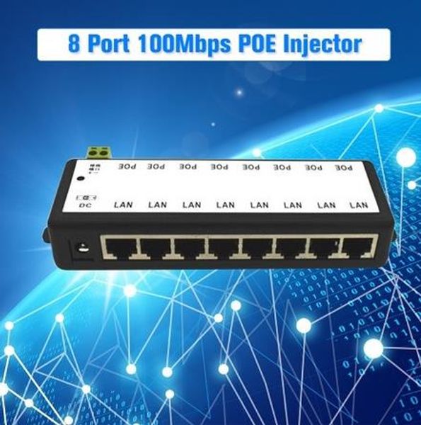 cctv 8ch poe injector box dc 12v-48v power
cctv 8ch poe injector box dc 12v-48v power