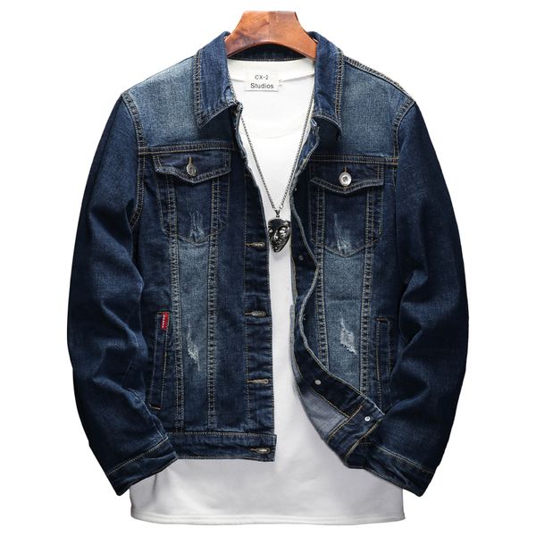 fashion solid casual slim fits men's denim jacket bomber jacket cowboy male jean coat plus size m-3xl, Black;brown
fashion solid casual slim fits men's denim jacket bomber jacket cowboy male jean coat plus size m-3xl, Black;brown