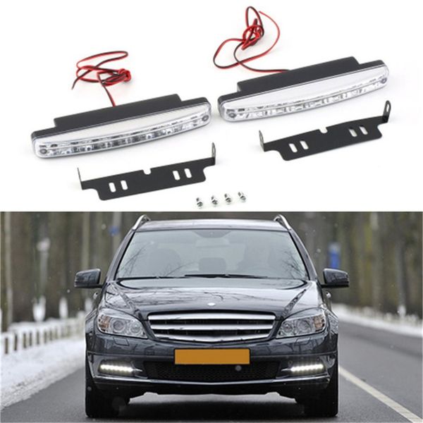 2 pieces super white bulbs 12v 8 leds auto car daytime running lights 6000k fog lamps driving light lamp high quality
2 pieces super white bulbs 12v 8 leds auto car daytime running lights 6000k fog lamps driving light lamp high quality