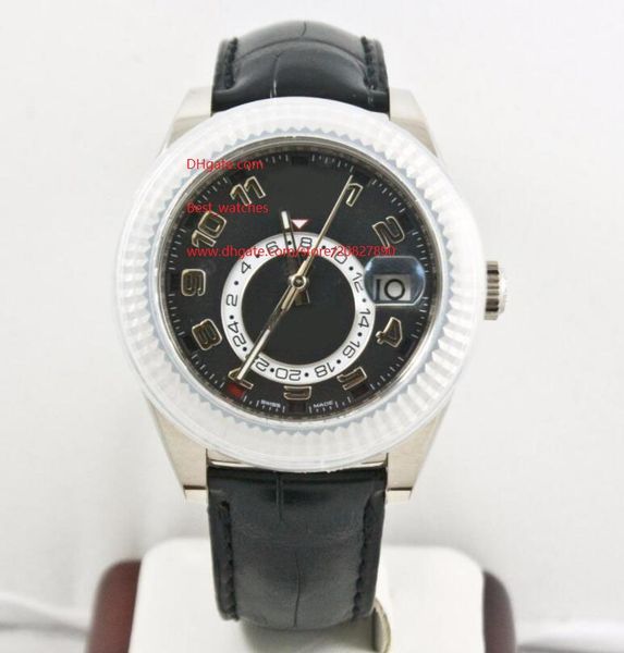 factory supplier wristwatches sapphire perpetual 42mm black dial 326139 automatic mechanical mens men's watch watches, Slivery;brown
factory supplier wristwatches sapphire perpetual 42mm black dial 326139 automatic mechanical mens men's watch watches, Slivery;brown
