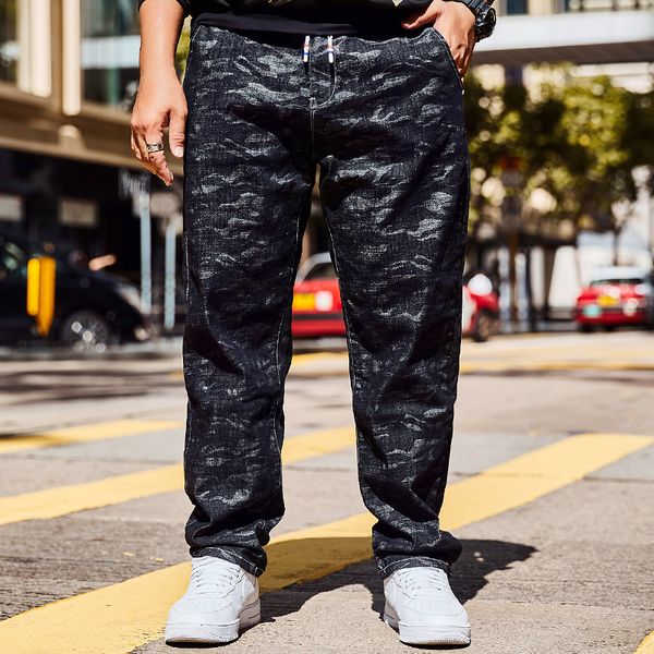 2018 men's stretch camouflage print jeans punk style denim straight jeans plus size 30 32 34 36 38 40 42 44 46 for mens, Blue
2018 men's stretch camouflage print jeans punk style denim straight jeans plus size 30 32 34 36 38 40 42 44 46 for mens, Blue