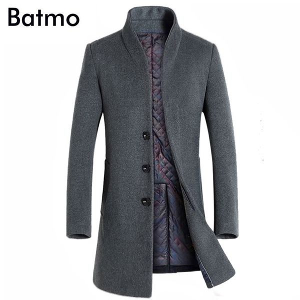 batmo 2018 new arrival winter wool trench coat men,men's winter coat ,men's parkas ,plus-size 1681, Black
batmo 2018 new arrival winter wool trench coat men,men's winter coat ,men's parkas ,plus-size 1681, Black