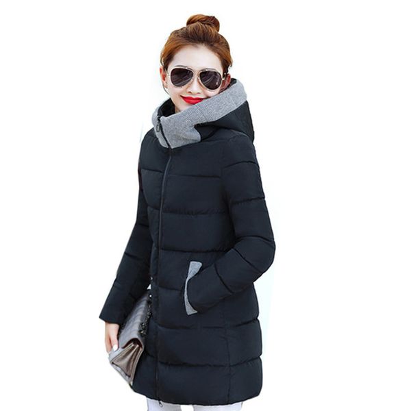 2017 ladies parka winter jacket women long overcoat down cotton winter coat women thicken hooded jacket coat c3775, Black
2017 ladies parka winter jacket women long overcoat down cotton winter coat women thicken hooded jacket coat c3775, Black